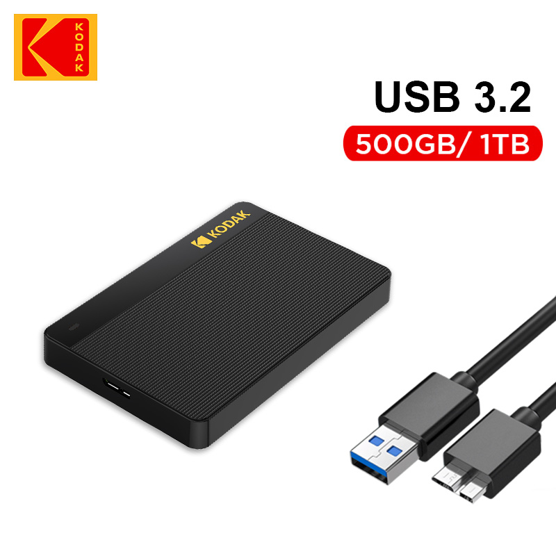 Ssd 500Gb - Внешний жесткий диск Kodak P160 500