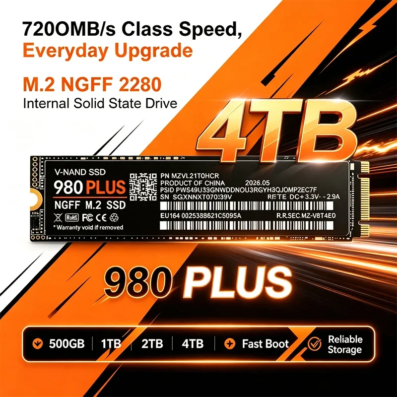 Ssd 500Gb - 980 PLUS Внутренний твердотельный накопитель M.2