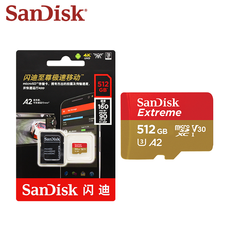 Memory Card Ssd - Карта памяти SanDisk Extreme V30 A2