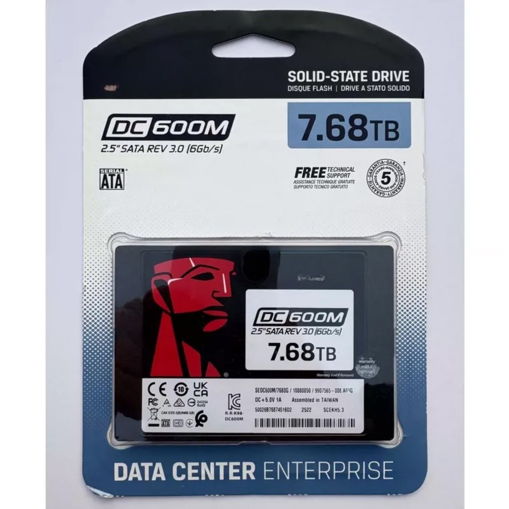 Sata Ssd - DC600M 3.84T 7.68T Твердотельный накопитель SATA