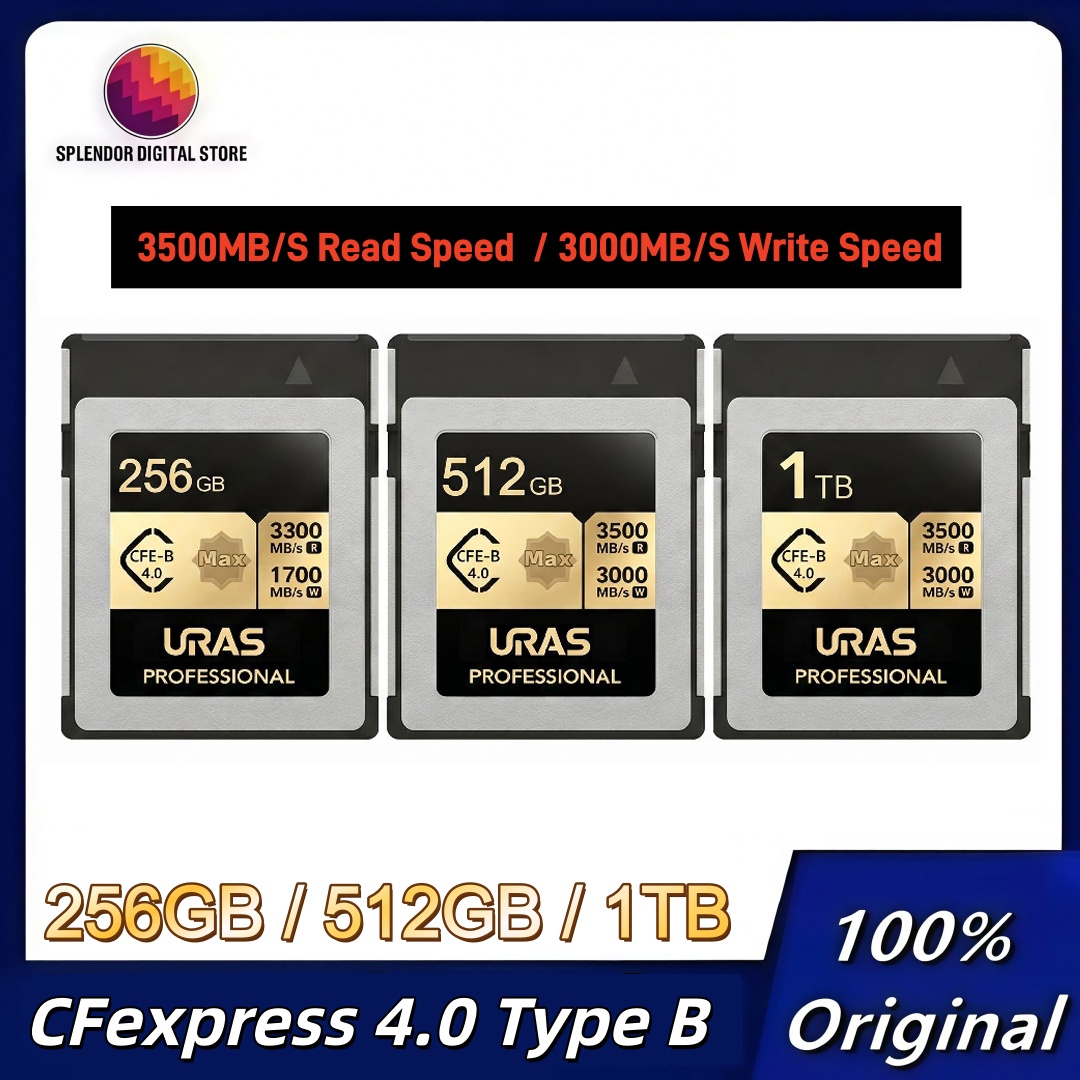 Memory Card Ssd - Карта памяти URAS CFexpress 4.0 Type