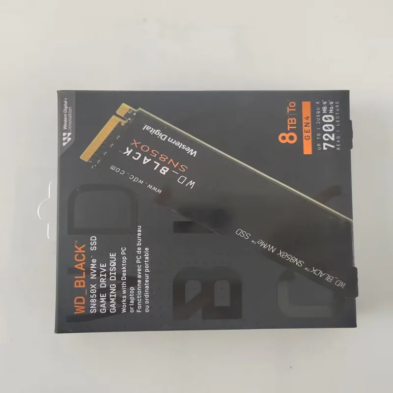 Nvme Ssd - Новый твердотельный накопитель WD_BLACK SN850X 8TB