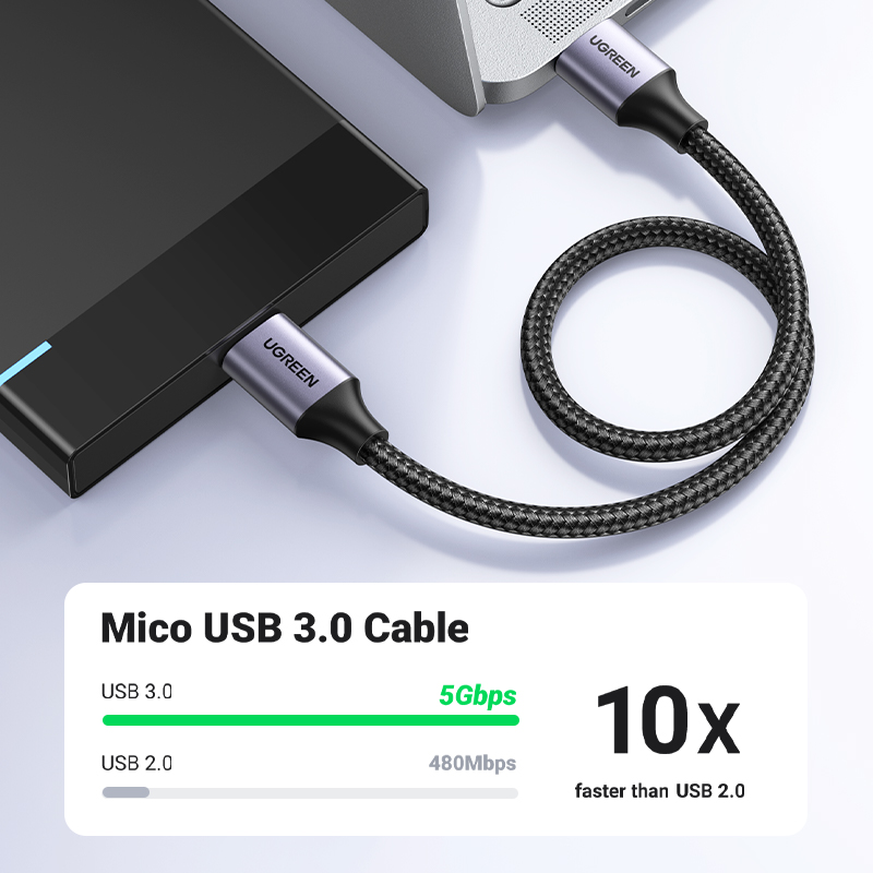 Кабель UGREEN Micro B USB 3,0, – обзор и цена Samsung Ssd