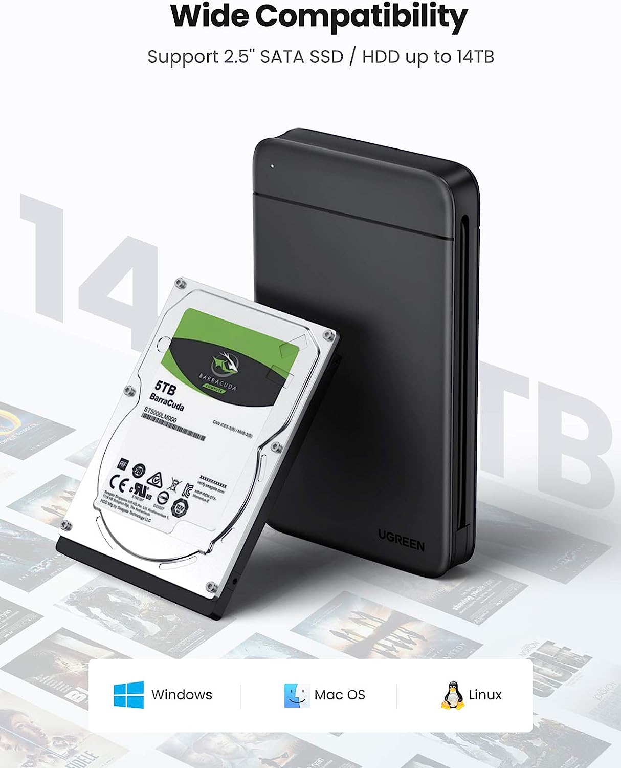 UGREEN USB C Корпус жесткого д – обзор и цена Ssd Hard Drive