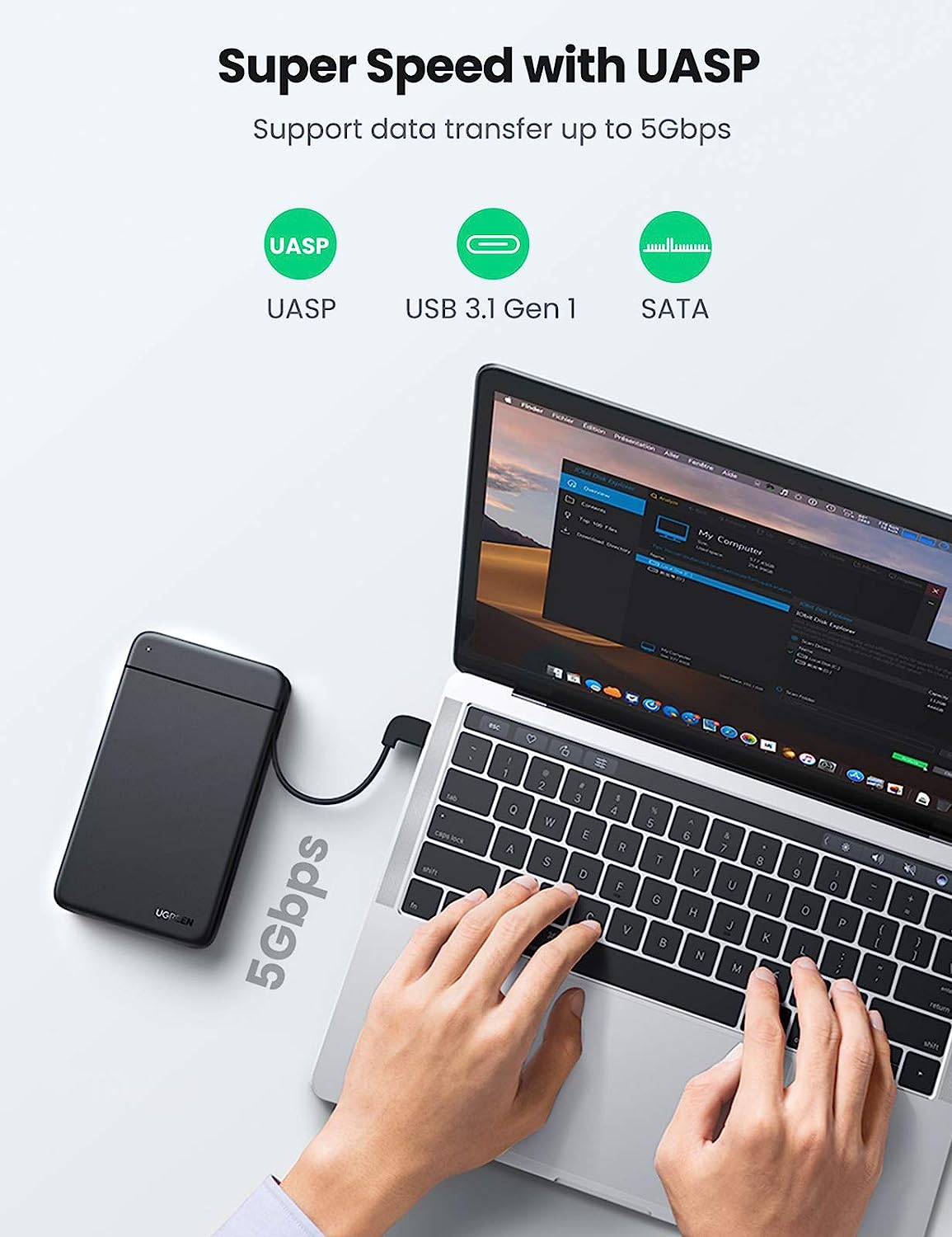 UGREEN USB C Корпус жесткого д – обзор и цена Ssd Hard Drive