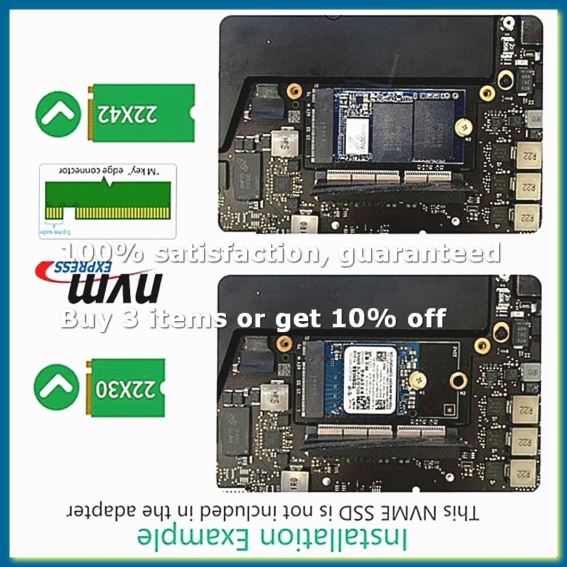 Карта-адаптер M.2 NGFF M-Key N – обзор и цена Nvme Ssd
