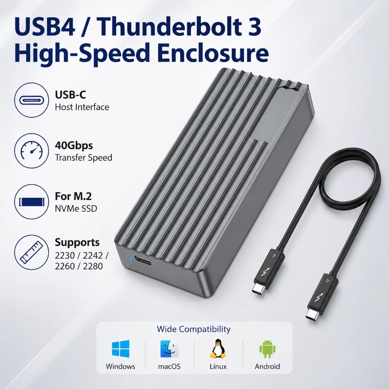 Внешний корпус для SSD M.2 NVM – обзор и цена External Ssd