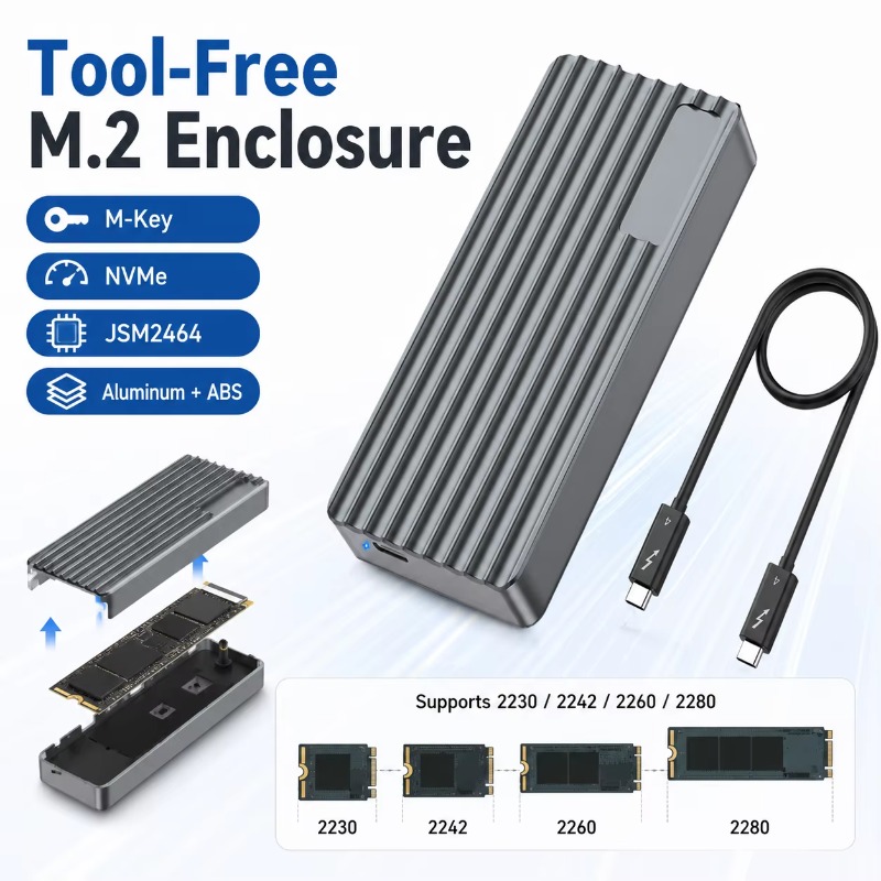 Внешний корпус для SSD M.2 NVM – обзор и цена External Ssd
