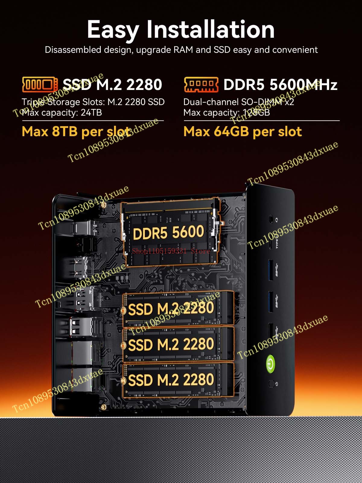 Мини-ПК GMKtec NcuBox K12 на б – обзор и цена Nvme Ssd