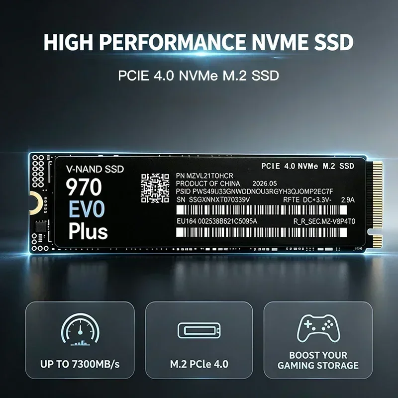 970 EVO Plus 7300 МБ/с 1 ТБ 2  – обзор и цена Samsung Ssd