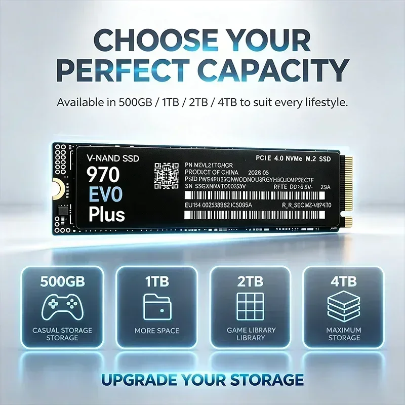 970 EVO Plus 7300 МБ/с 1 ТБ 2  – обзор и цена Samsung Ssd